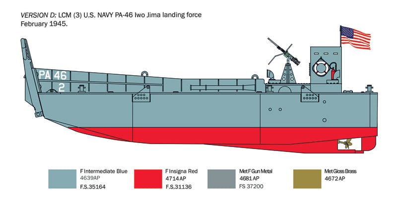303 - Italeri - 6755 - LCM (3) - paint schemes
