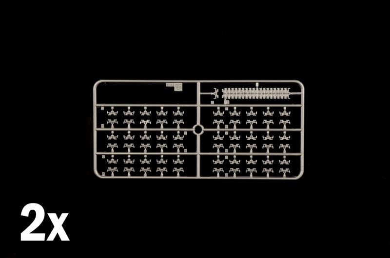 205 - Italeri - 6761 - M24 Chaffee - sprue