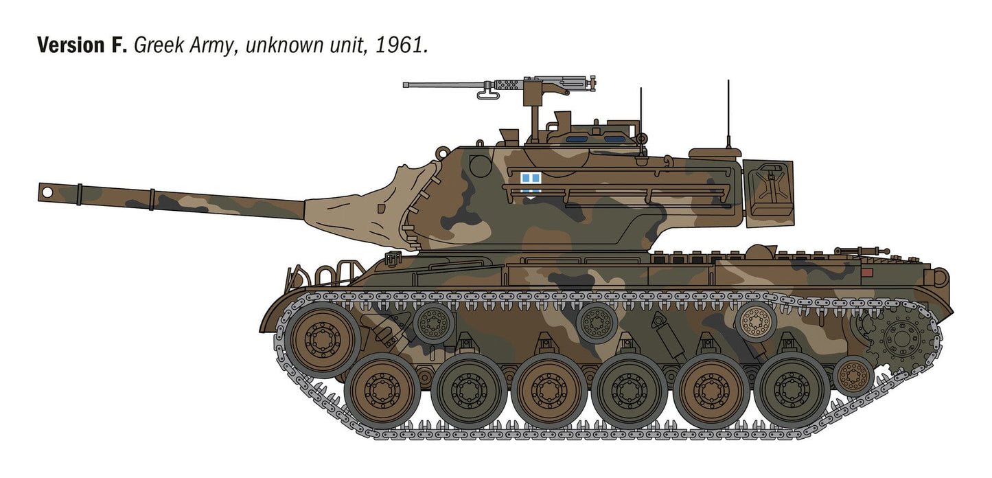 305 - Italeri - 6763 - M47 Patton - paint schemes