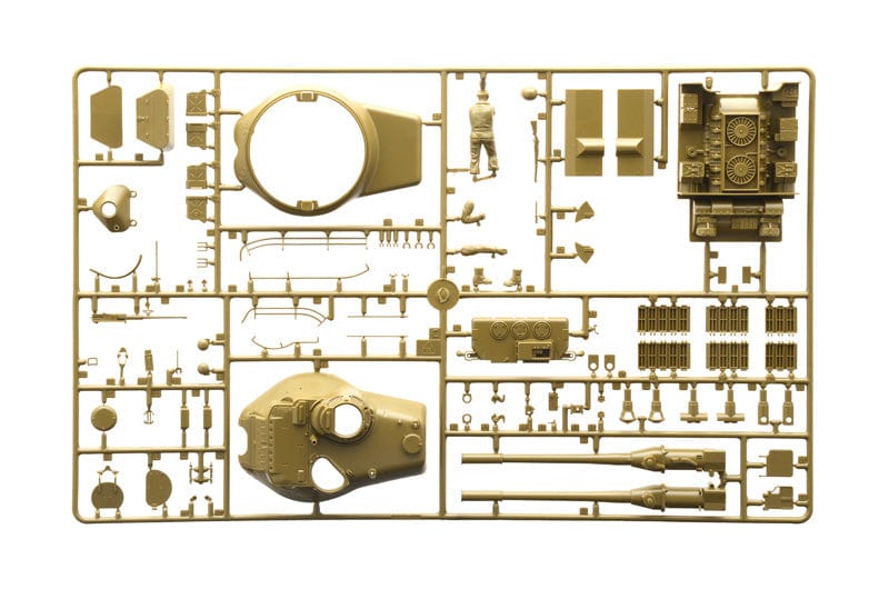 202 - Italeri - 6763 - M47 Patton - sprue