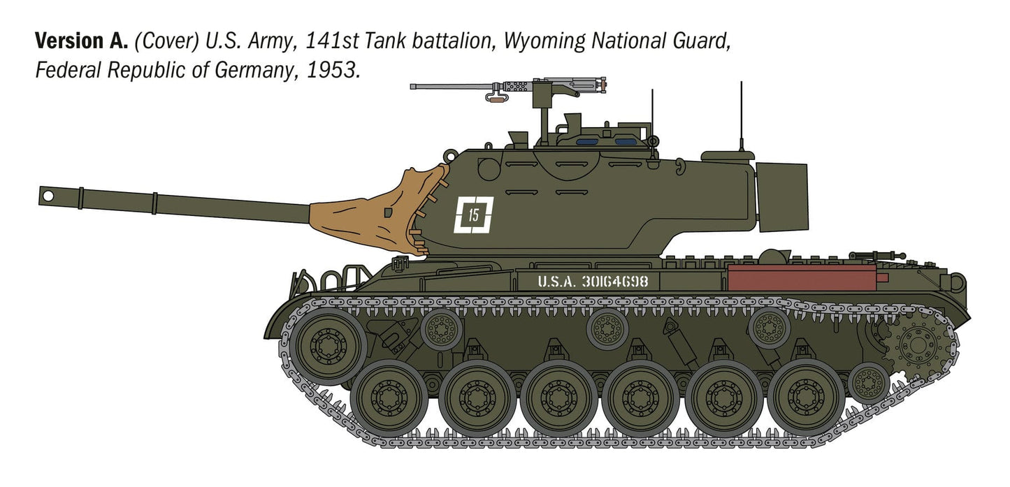 300 - Italeri - 6763 - M47 Patton - paint schemes