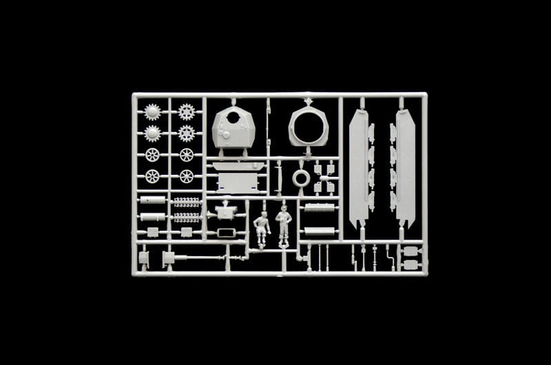 201 - Italeri - 7007 - Pz.Kpfw. IV - sprue
