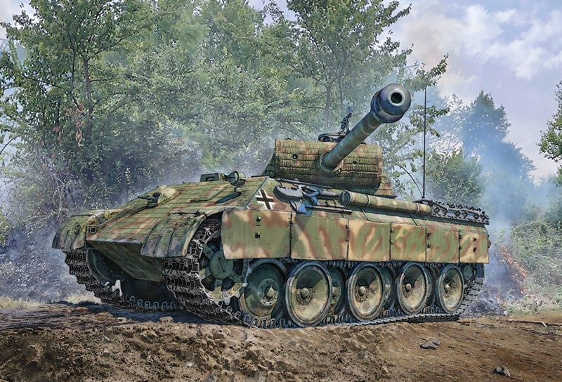 150 - Italeri - 7018 - Pz.Kpfw. V Panther Ausf. A - box art