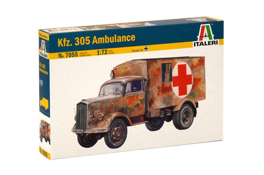 010 - Italeri - 7055 - Kfz. 305 Opel Blitz Ambulance - primary image