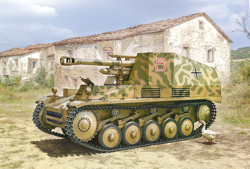 150 - Italeri - 7061 - Sd.Kfz. 124 Wespe - box art