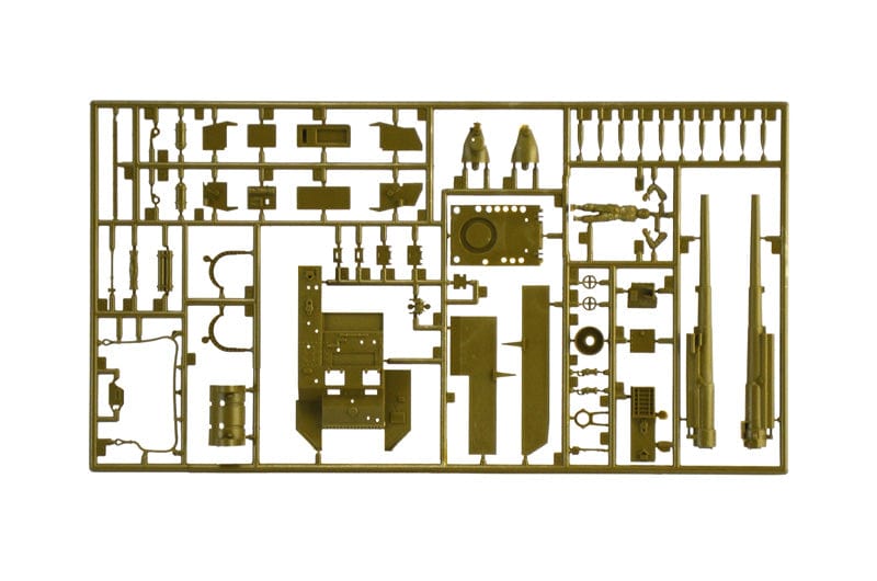 200 - Italeri - 7076 - 155mm GMC M12 - sprue