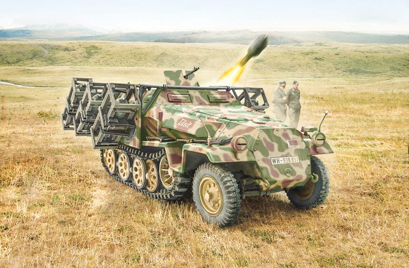 150 - Italeri - 7080 - Sd.Kfz. 251/1 Stuka zu Fuss - box art