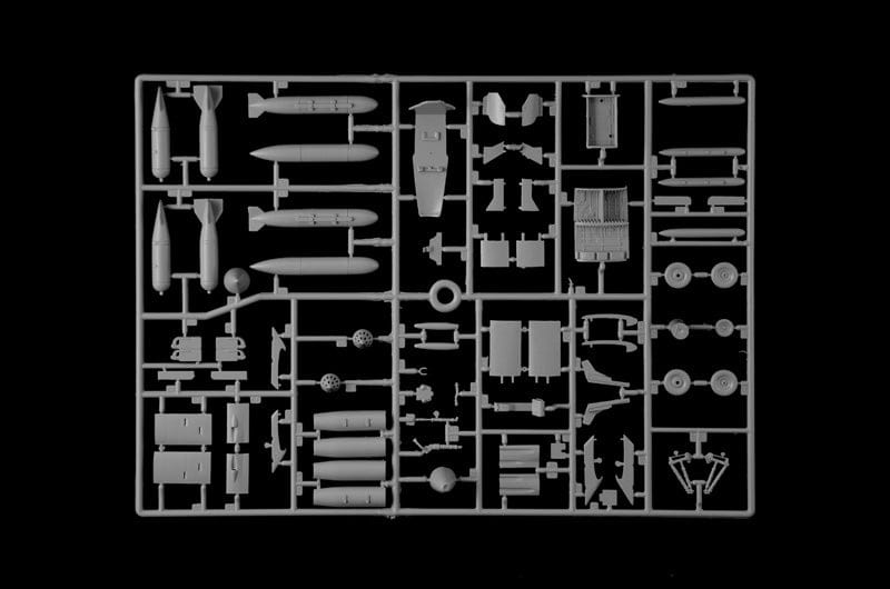 201 - Italeri - 92645 - Fiat G.91R - sprue