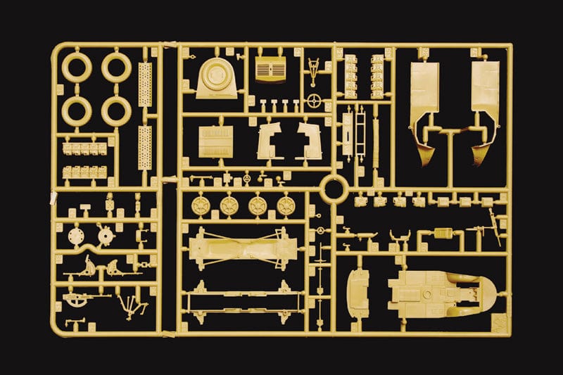 200 - Italeri - 97044 - SPA-Viberti AS.42 Sahariana - sprue