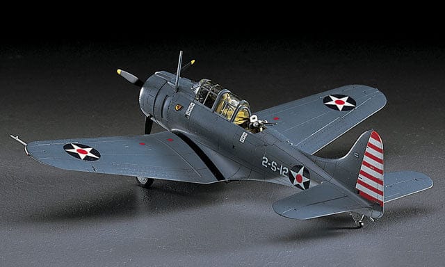 700 - Hasegawa - JT19 - Douglas SBD-3 Dauntless - painted model