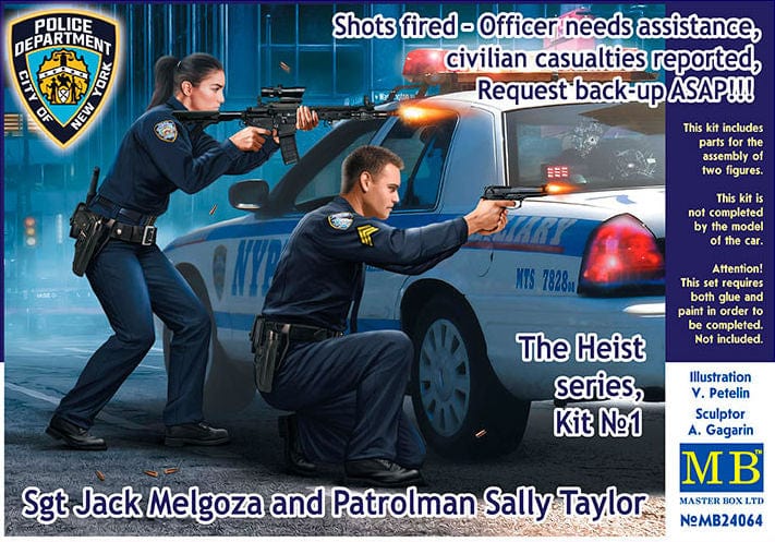 010 - primary image - Heist #1: Sgt Jack Melgoza and Patrolman Sally Taylor