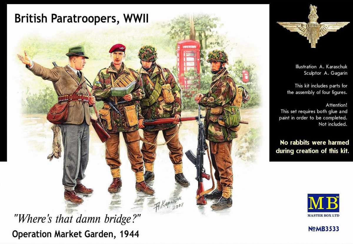 Parachutistes britanniques « Où est ce foutu pont ! » (Arnhem 1944)