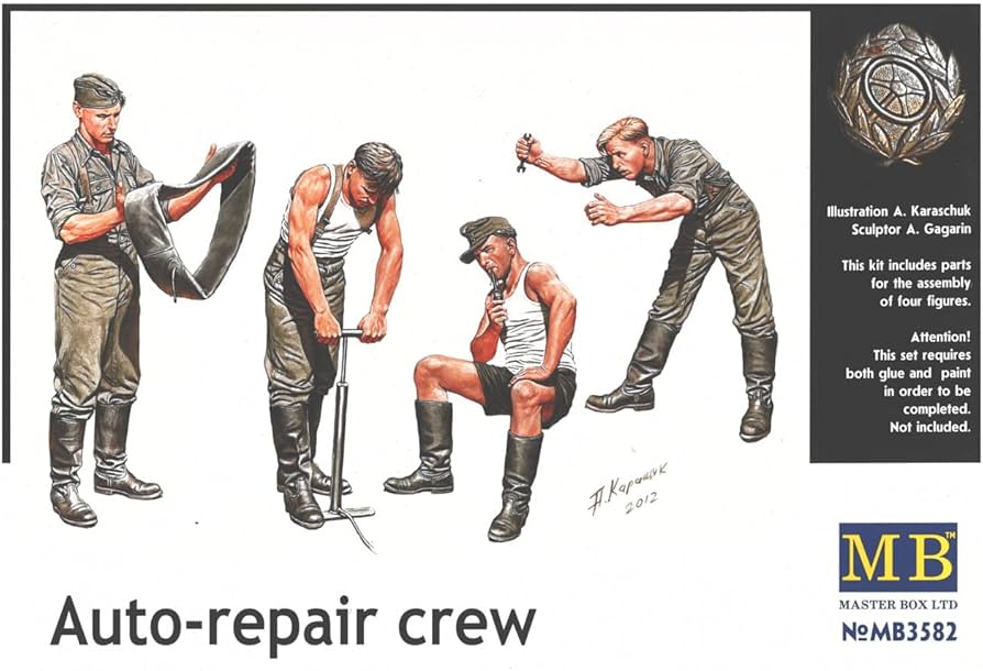 010 - German Car Repair Crew - primary image