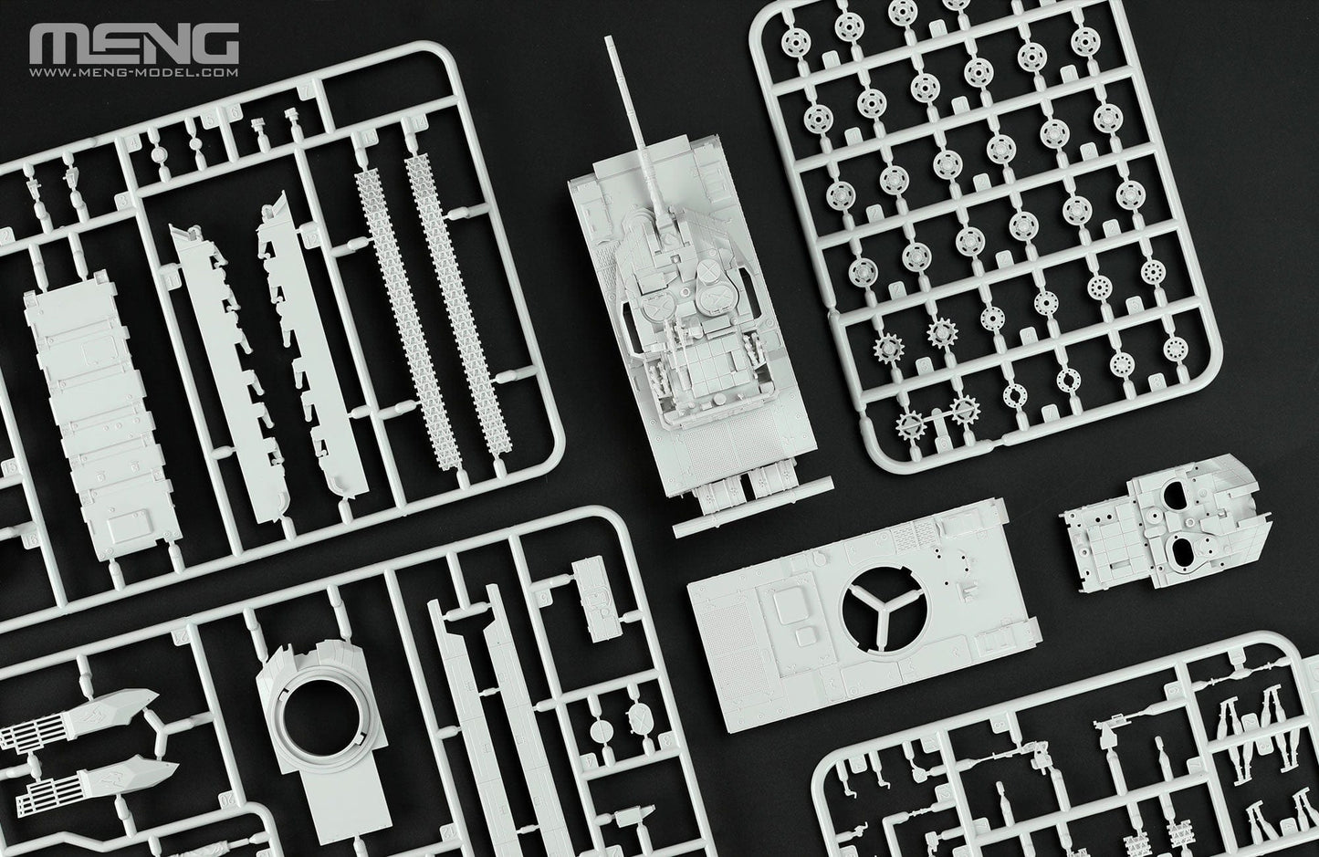 200 - Meng Model - 72-001 - ZTQ-15 - sprue