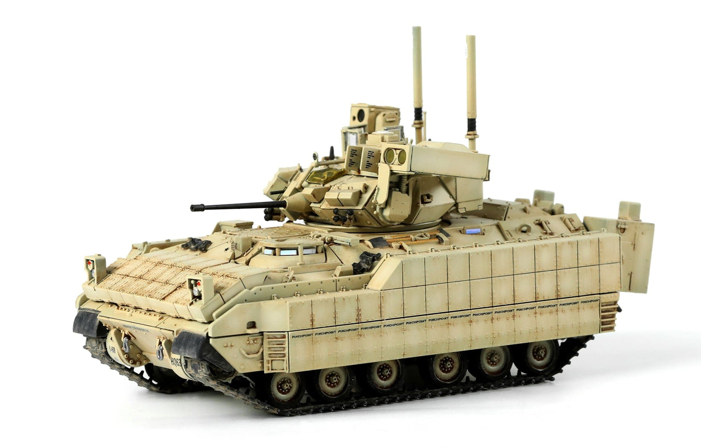 700 - Meng Model - 72-005 - M2A3 Bradley with BUSK III - painted model