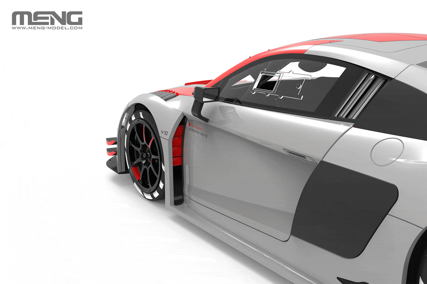 507 - digital model - Meng Model - CS-006 - Audi R8 LMS GT3 2019