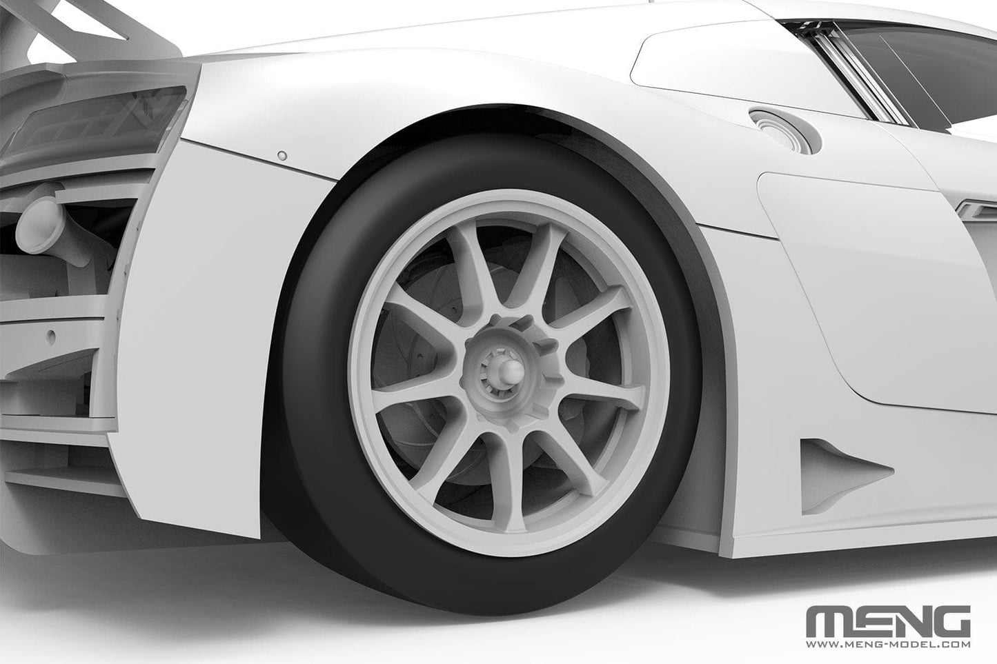 510 - digital model - Meng Model - CS-009 - Audi R8 LMS GT3 EVO II