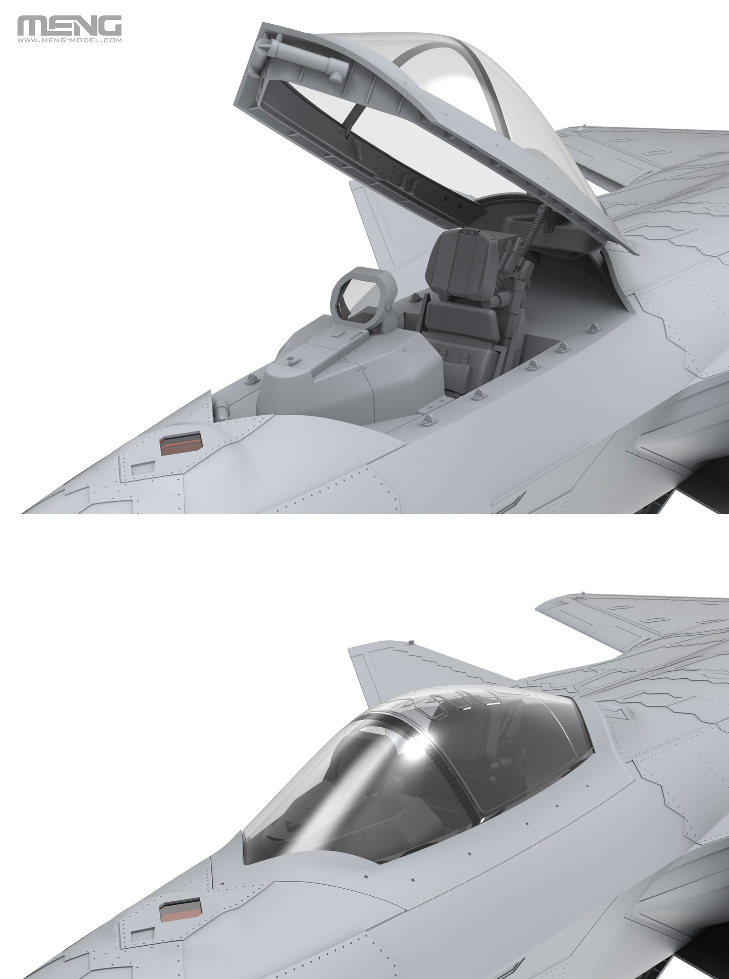 503 - Meng Model - LS-002 - Chengdu J-20 Mighty Dragon - digital model