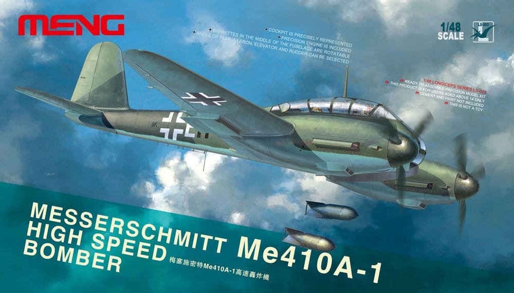 010 - Meng Model - LS-003 - Messerschmitt Me 410 A-1 - primary image