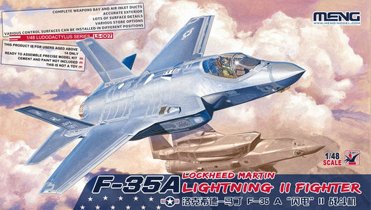 010 - Meng Model - LS-007 - Lockheed Martin F-35A Lightning II - primary image