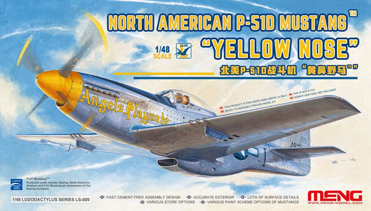 010 - Meng Model - LS-009 - North American P-51D Mustang ‘Yellow Nose’ - primary image