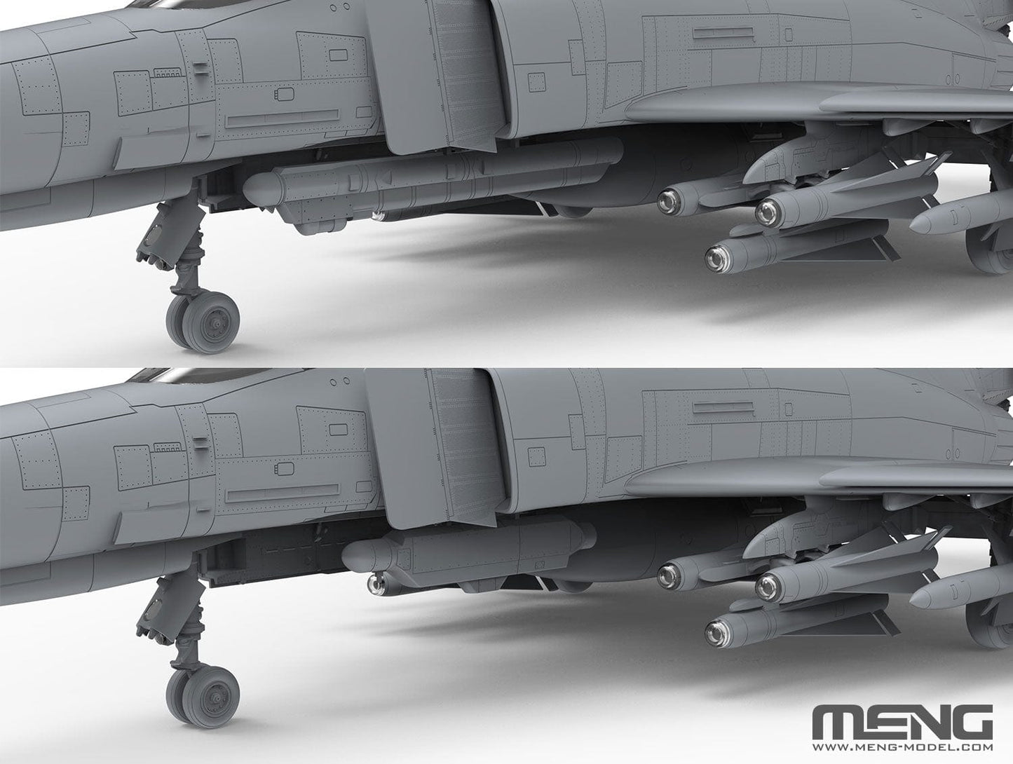 508 - Meng Model - LS-015 - McDonnell Douglas F-4G Phantom II Wild Weasel - digital model