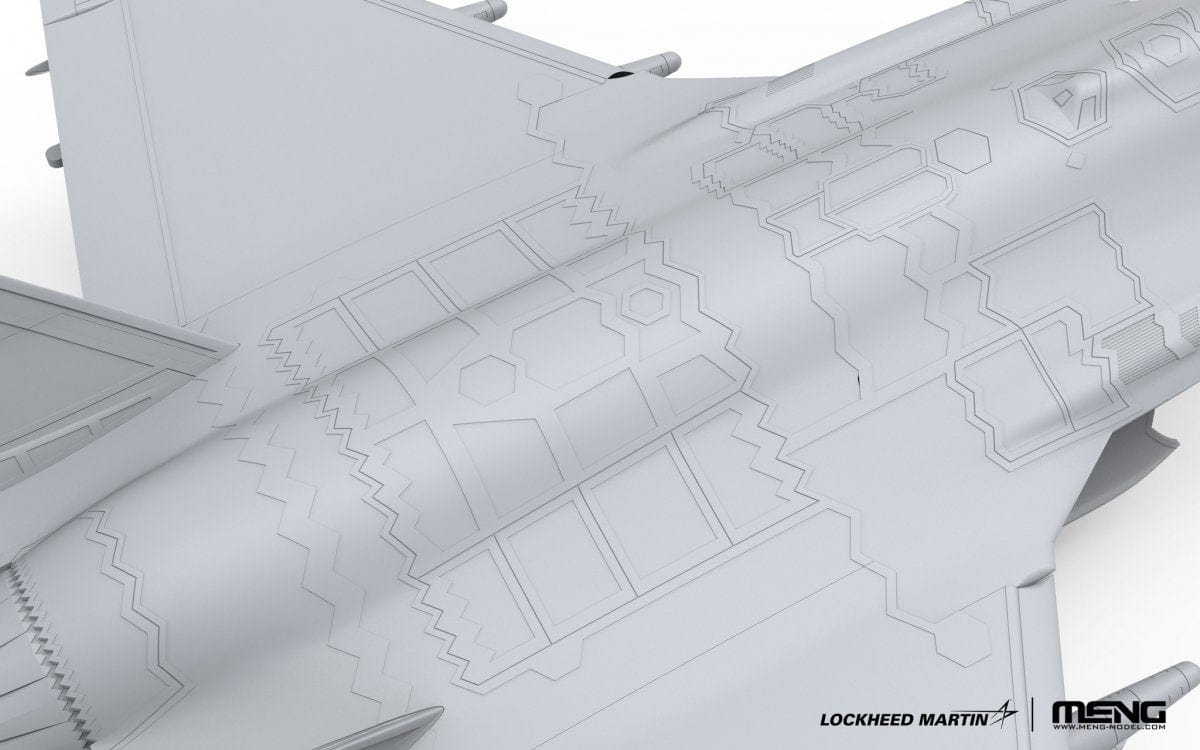 508 - Meng Model - LS-018 - Lockheed Martin F-35l Adir - digital model