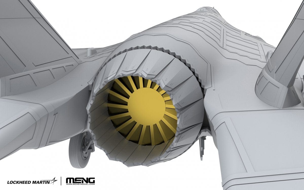 501 - Meng Model - LS-018 - Lockheed Martin F-35l Adir - digital model