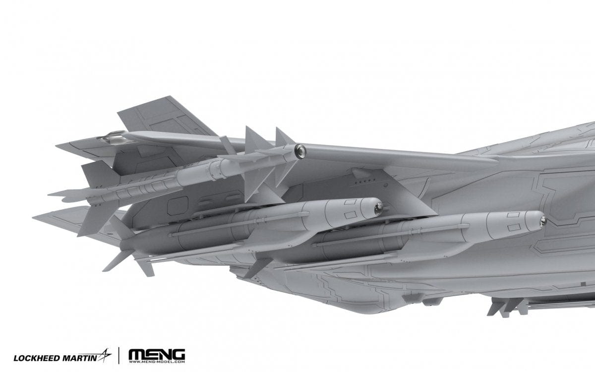 502 - Meng Model - LS-018 - Lockheed Martin F-35l Adir - digital model