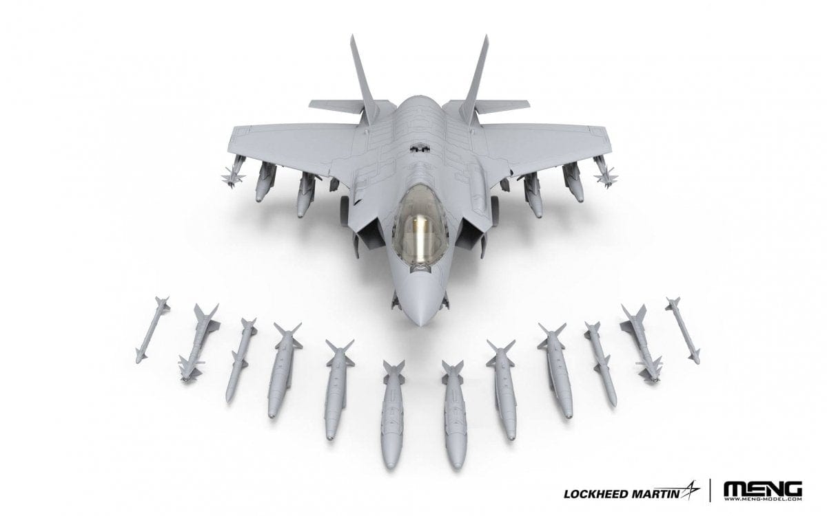503 - Meng Model - LS-018 - Lockheed Martin F-35l Adir - digital model
