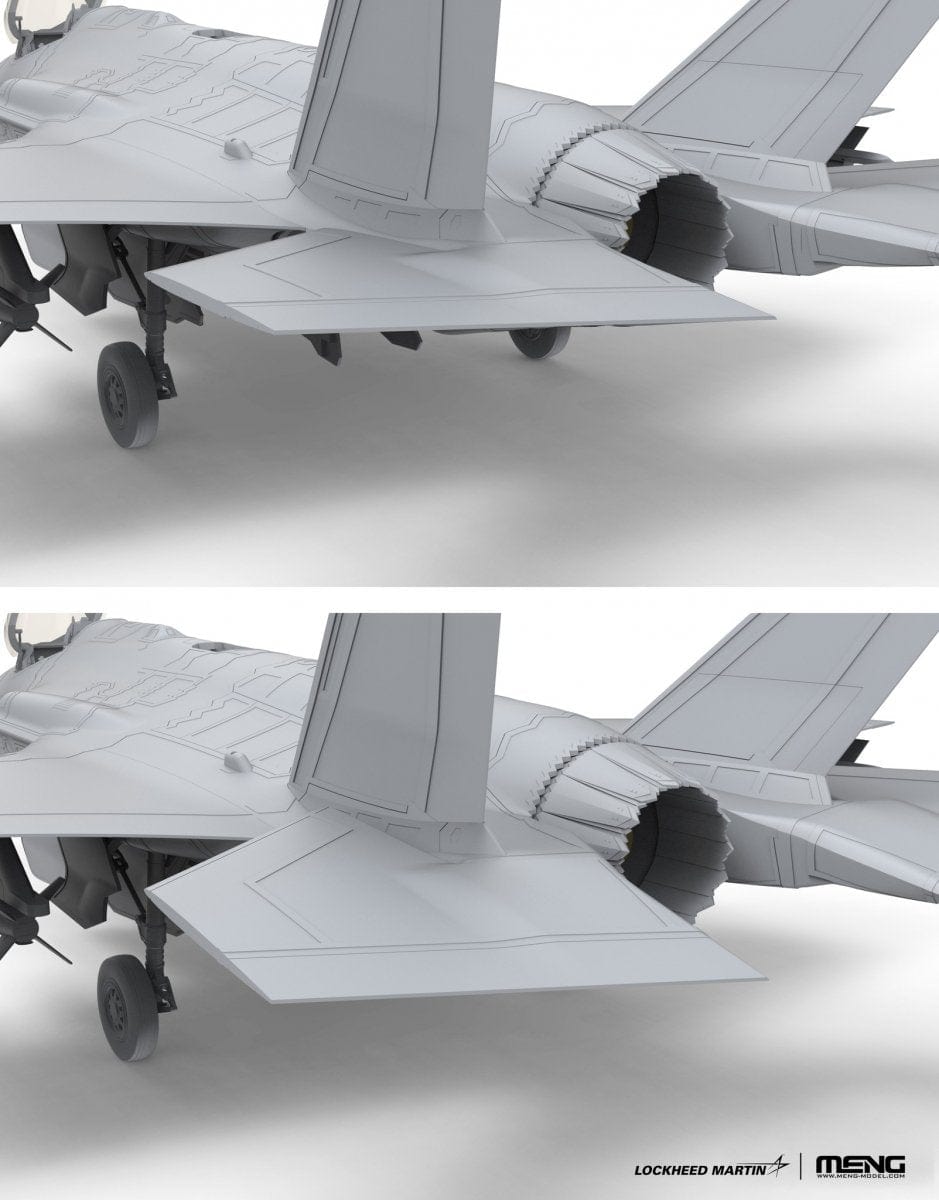 504 - Meng Model - LS-018 - Lockheed Martin F-35l Adir - digital model