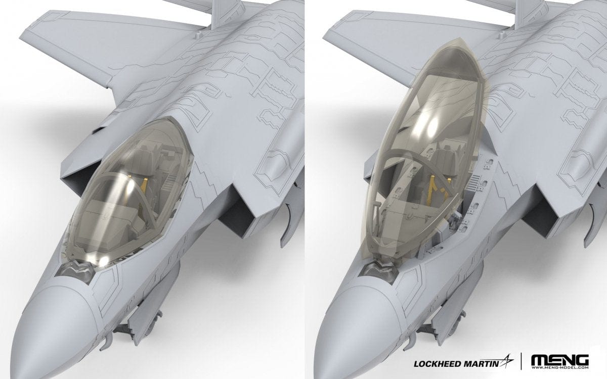 506 - Meng Model - LS-018 - Lockheed Martin F-35l Adir - digital model