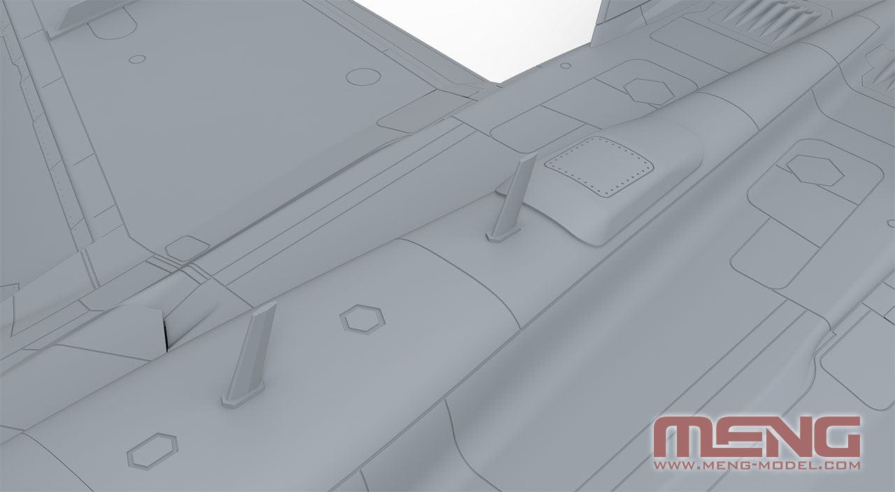 501 - Meng Model - LS-019 - Boeing EA-18G Growler - digital model