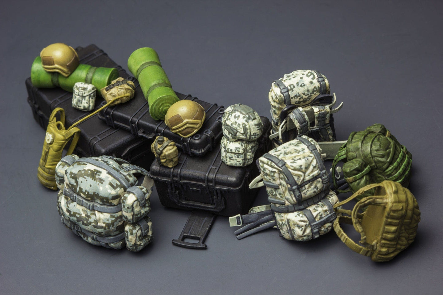 700 - Meng Model - SPS-015 - United States Military Individual Equipment - painted model