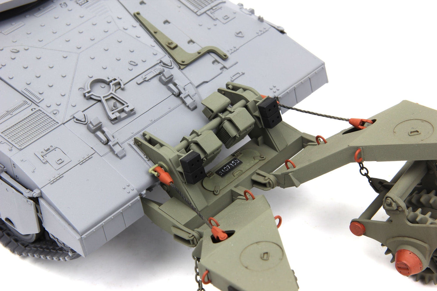 701 - Meng Model - SPS-021 - Nochri Degem Dalet Heavy Mine Roller System - painted model
