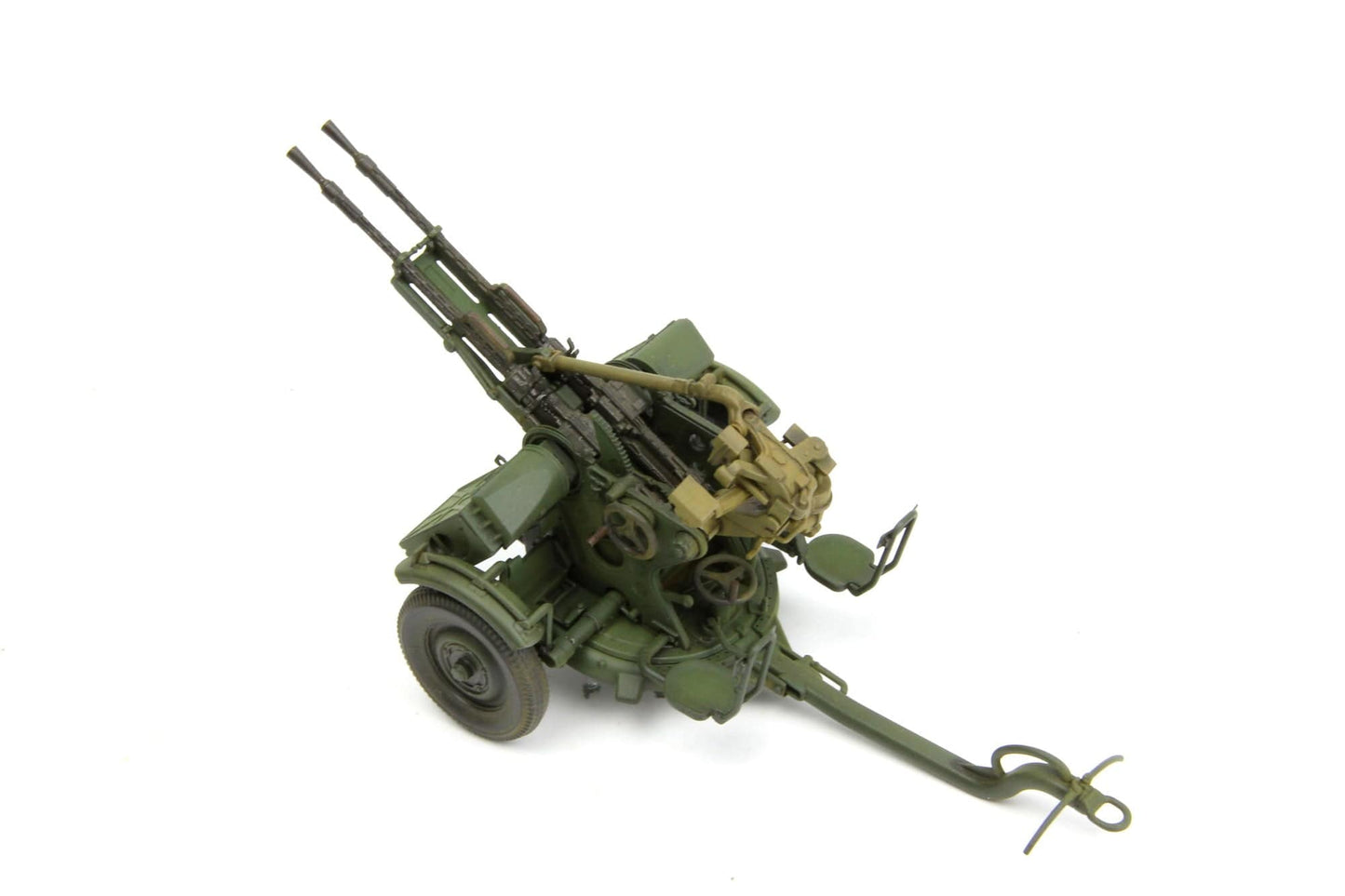 704 - Meng Model - SPS-026 - Soviet Light AA Gun Set - painted model