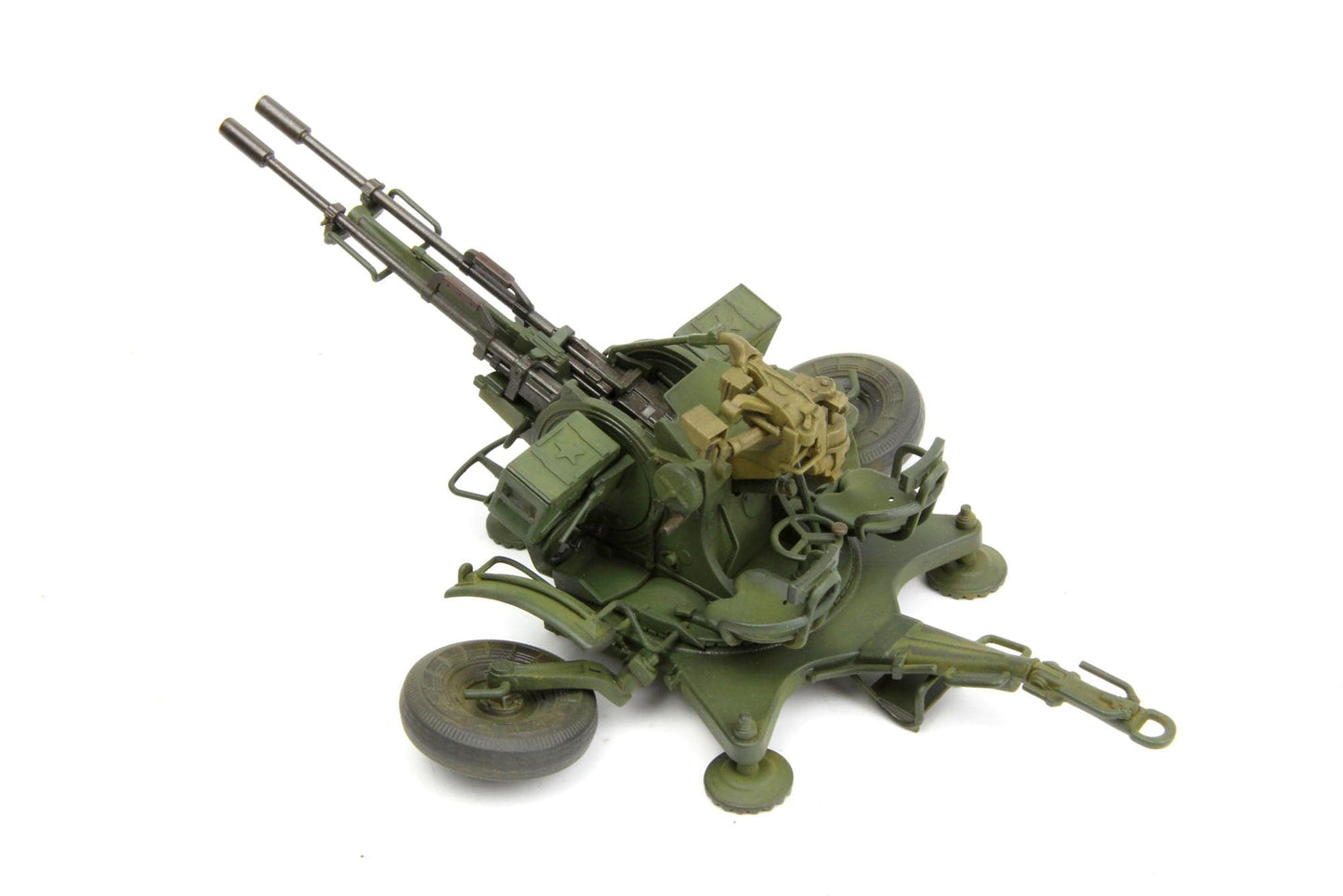 705 - Meng Model - SPS-026 - Soviet Light AA Gun Set - painted model
