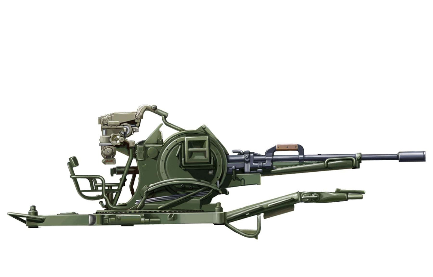 302 - Meng Model - SPS-026 - Soviet Light AA Gun Set - paint schemes