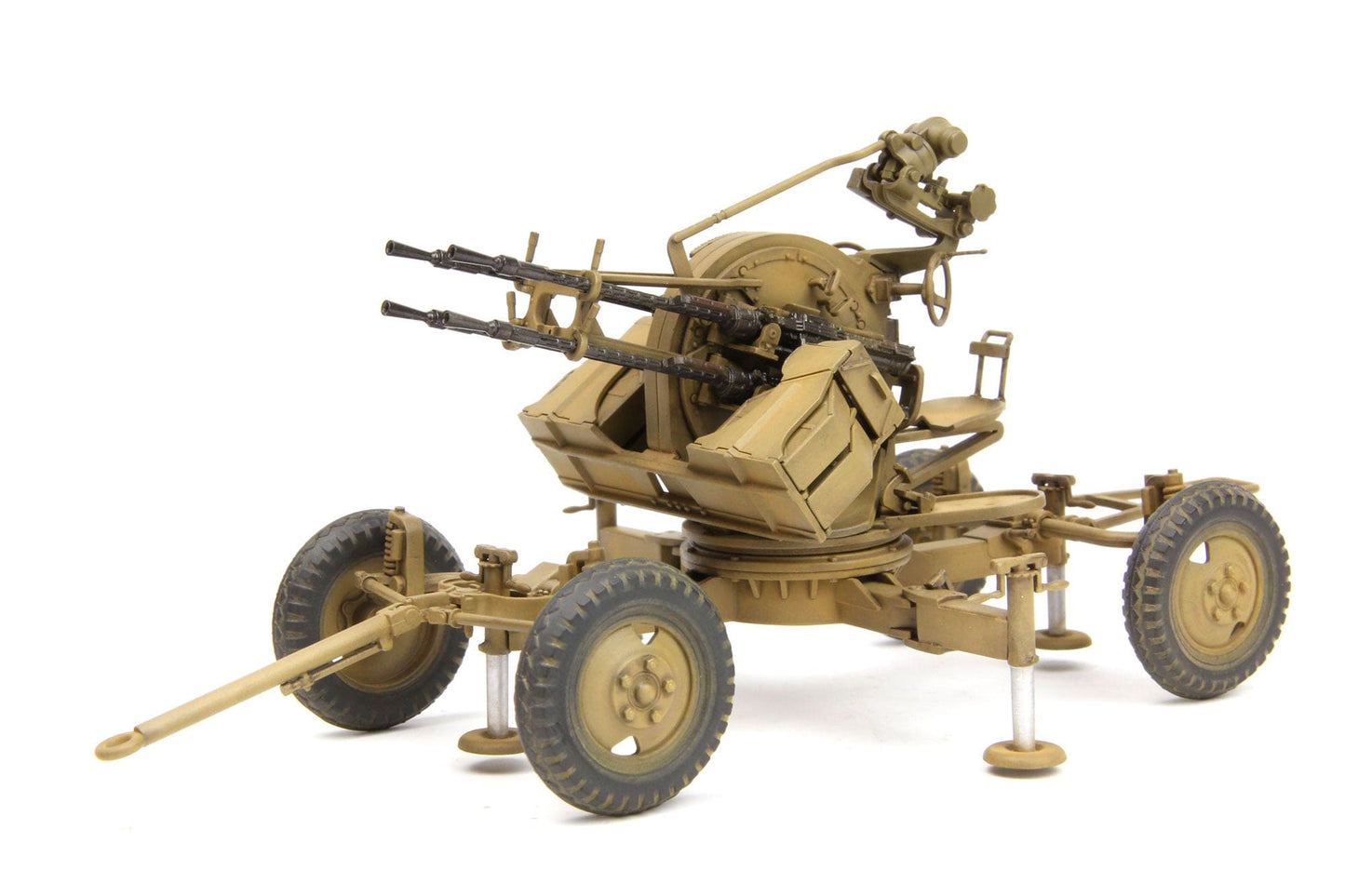 701 - Meng Model - SPS-026 - Soviet Light AA Gun Set - painted model