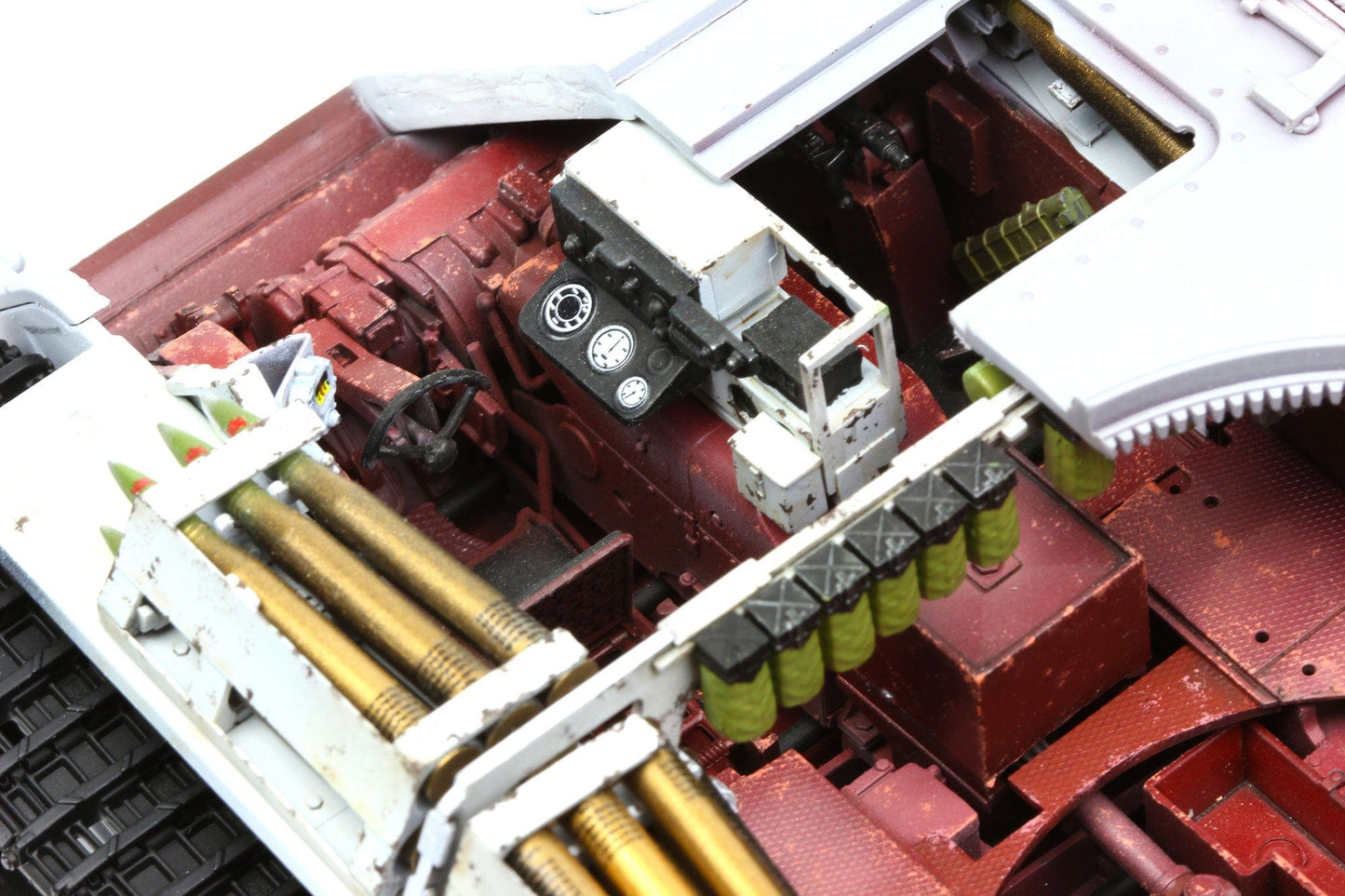 702 - Meng Model - SPS-037 - Pz.Kpfw. VI Tiger II Königstiger Interior Set - painted model