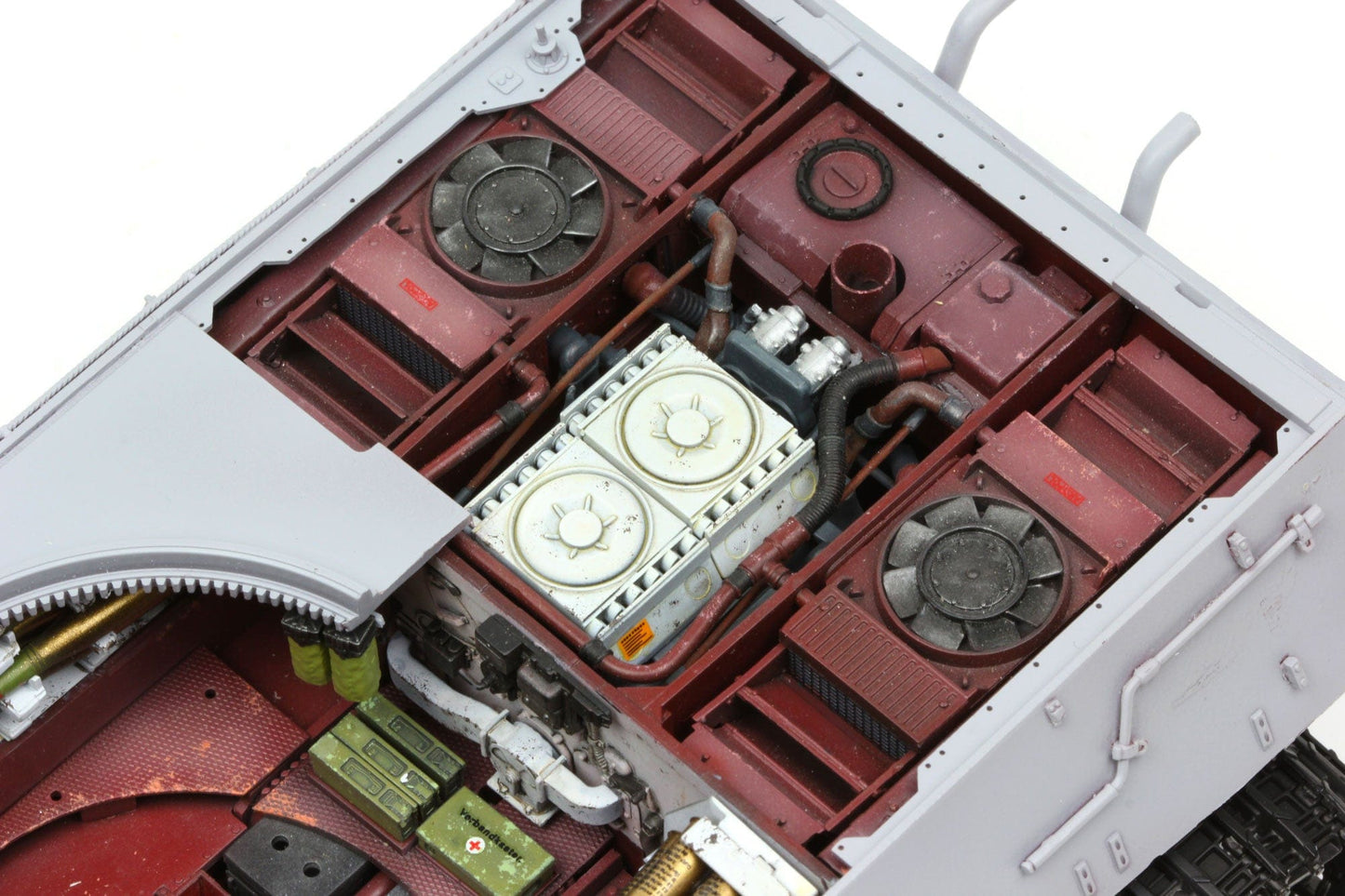 704 - Meng Model - SPS-037 - Pz.Kpfw. VI Tiger II Königstiger Interior Set - painted model