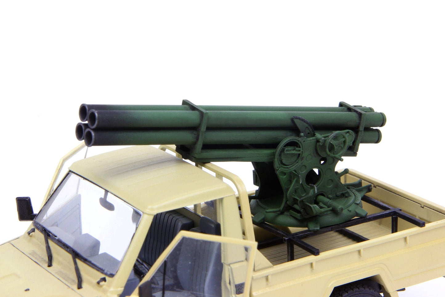 700 - Meng Model - SPS-040 - Pick-up Mounted Quad Rocket Launcher - painted model