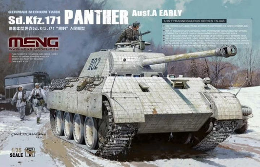 010 - Meng Model - SPS-077 - Pz.Kpfw. V Panther Ausf. A (early) Zimmerit Decals - primary image