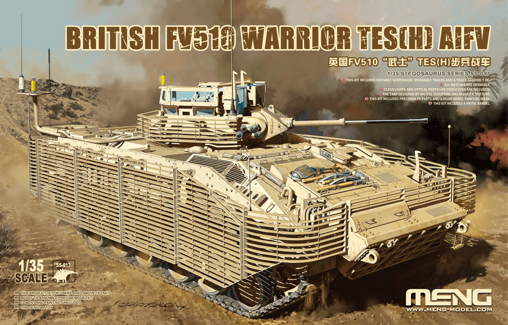 010 - Meng Model - SS-017 - FV510 Warrior TES(H) - primary image