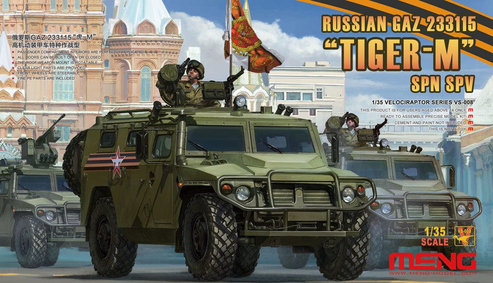 010 - Meng Model - VS-008 - GAZ-233115 ASN Tigr-M SPN - primary image