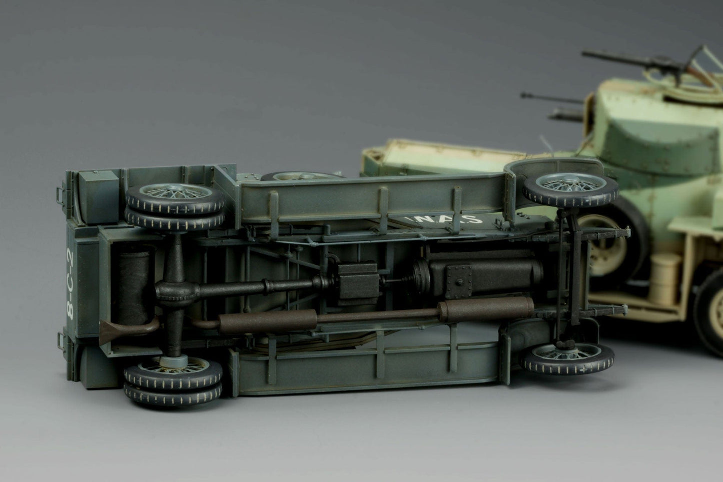 708 - Meng Model - VS-010 - Rolls Royce Armoured Car Pattern 1914/1920 - painted model