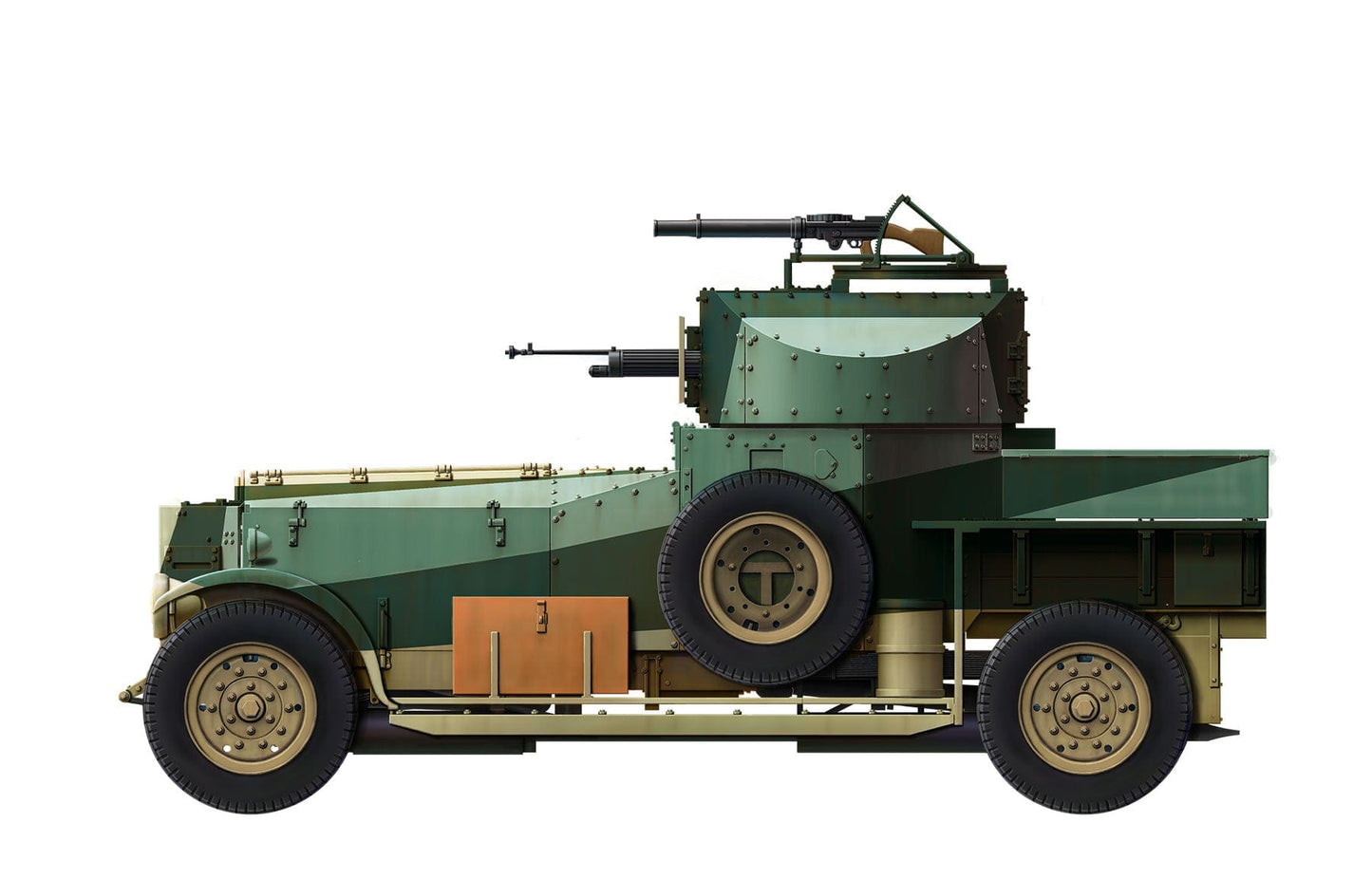 401 - Meng Model - VS-010 - Rolls Royce Armoured Car Pattern 1914/1920 - decals