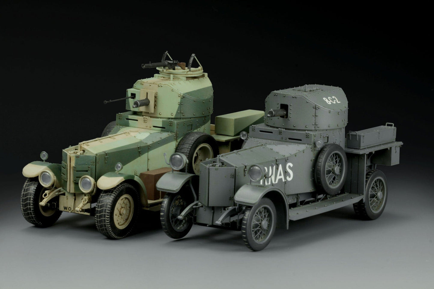 701 - Meng Model - VS-010 - Rolls Royce Armoured Car Pattern 1914/1920 - painted model