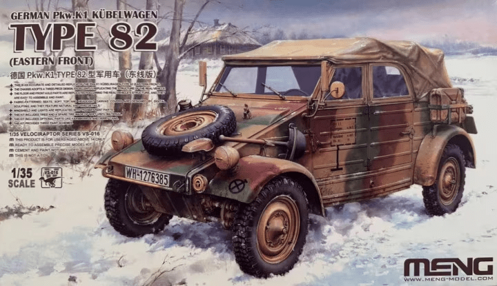010 - Meng Model - VS-016 - Volkswagen Type 82 Kübelwagen - primary image