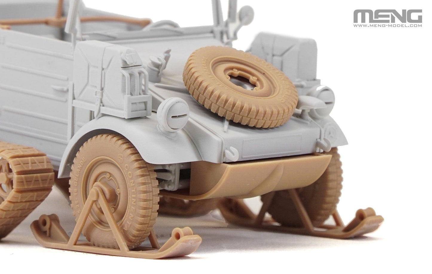 603 - Meng Model - VS-018 - Volkswagen Type 155 Kübelwagen - unpainted model